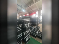 10u 4UのABS上車輪および側面のハンドルが付いている浅い棚の箱