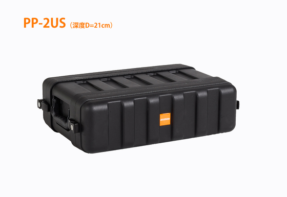 PP 19inの棚の箱2U頑丈なちり止めの482 x 483 x 178mm
